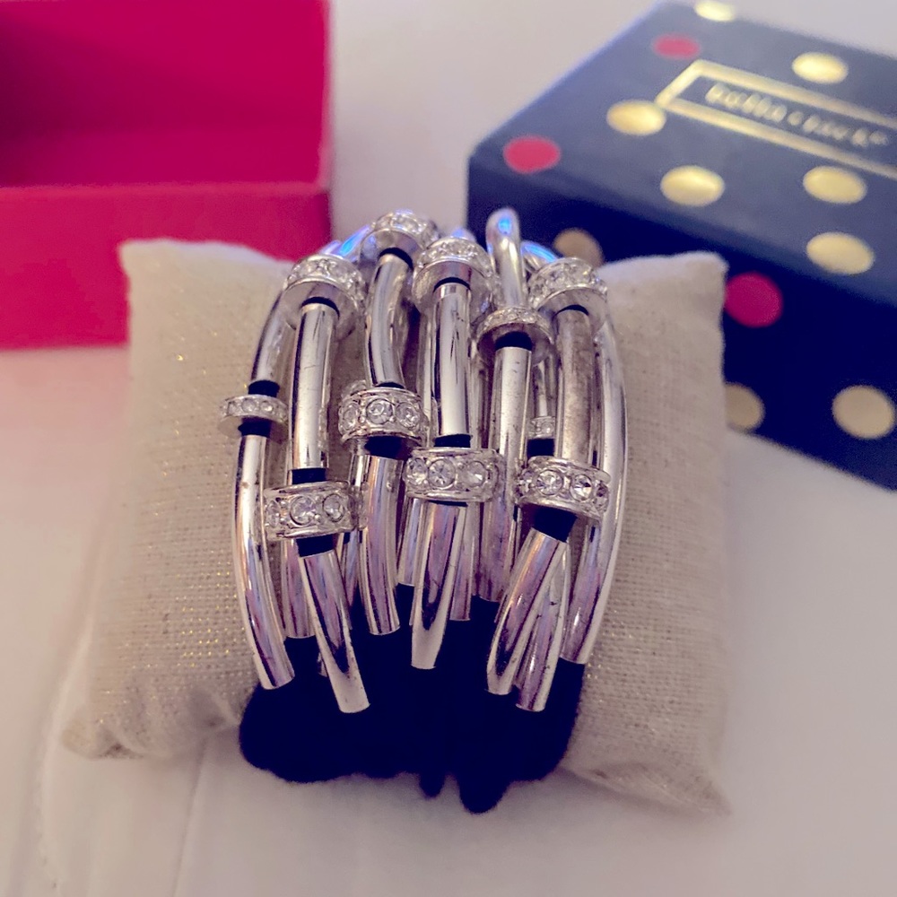 Bella Jack black & silver bracelet